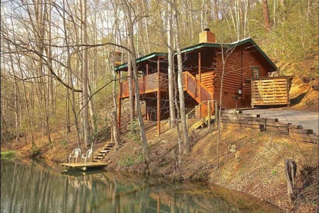 The Fishing Hole Cabin - Sage Vacations Gatlinburg Eksteriør bilde