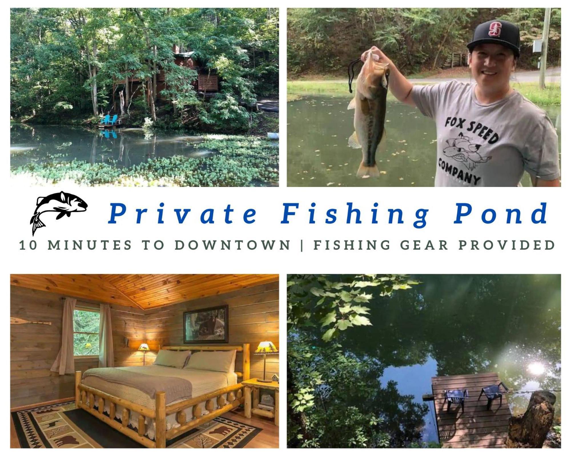 The Fishing Hole Cabin - Sage Vacations Gatlinburg Eksteriør bilde